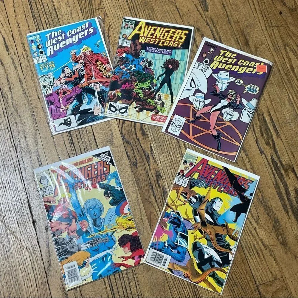 Avengers comics lot of 5